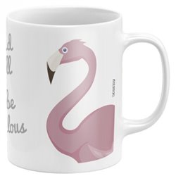 ARDITEX Porcelánový hrnek FLAMINGO-PLAMEŇÁK 325 ml 2. jakost