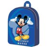 Dětský batoh Mickey Mouse je šikovný batůžek pro menší děti. Batoh je lehký ale pevný. Základní vlastnosti:rozměry (šxhxv): 24x8x30 cm. tmavě modrá záda. 1 velká kapsa na zip. polohovatelné tmavě modré popruhy. poutko na zavěšení. nevhodný pro děti do 3 let. licenční výrobek.  