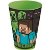 Dětský plastový kelímek s motivem ze hry Minecraft určený pro pití nebo jako kelímek na kartáček. Základní vlastnosti:objem: 430 ml. rozměry (šxv): 8x11 cm. licenční výrobek. není možné mýt v myčce. nelze používat v mikrovlnce. nevhodné pro děti do 3 let. vyrobeno ve Španělsku. 