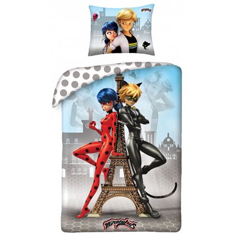 HALANTEX Bavlněné povlečení MIRACULOUS LADYBUG 140x200, 70x90 cm