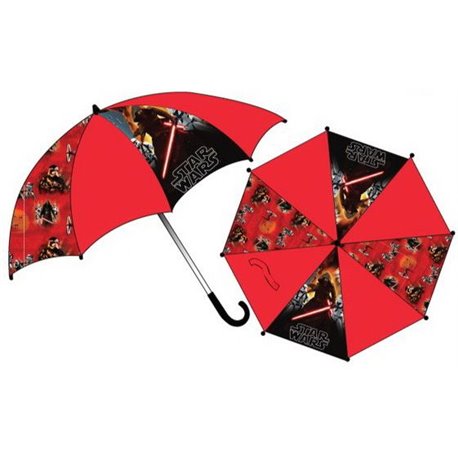 SUN CITY Dětský deštník STAR WARS červený 65 cm
