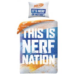 HALANTEX Bavlněné povlečení NERF NATION 140x200, 70x90 cm