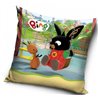 Velmi oblíbený polštářek s motivem z animovaného seriálu Zajíček Bing. Základní vlastnosti:rozměry (šxd): 40x40 cm. 100% polyester. licenční výrobek. potah je  snímatelný. výplň z dutého vlákna. praní na 30°C. 