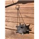 Keramická petrolejová lampa (zahradní závěsná lampa)