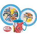 Dětská sada nádobí Pokémoni s hrnkem (plast)