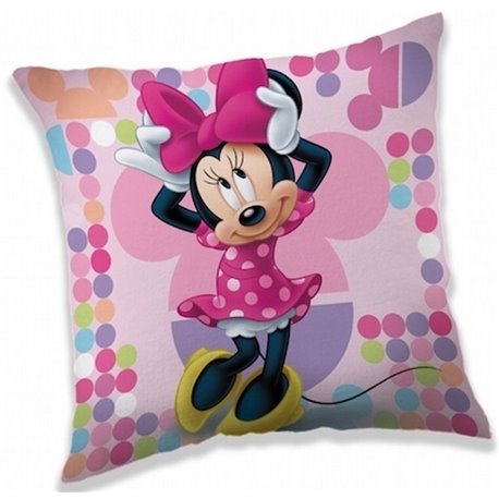 JERRY FABRICS Polštářek MINNIE PINK 03 40x40 cm