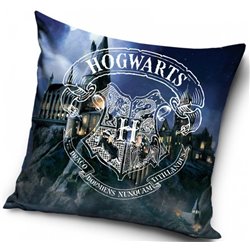 CARBOTEX Povlak na polštářek HARRY POTTER BRADAVICKÁ ŠKOLA 40x40 cm