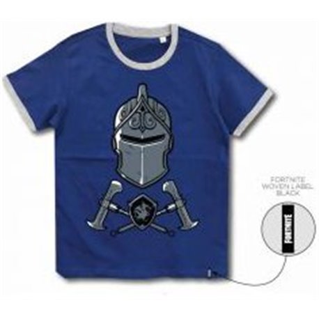 GBG Bavlněné tričko FORTNITE BLACK KNIGHT modré 164 cm